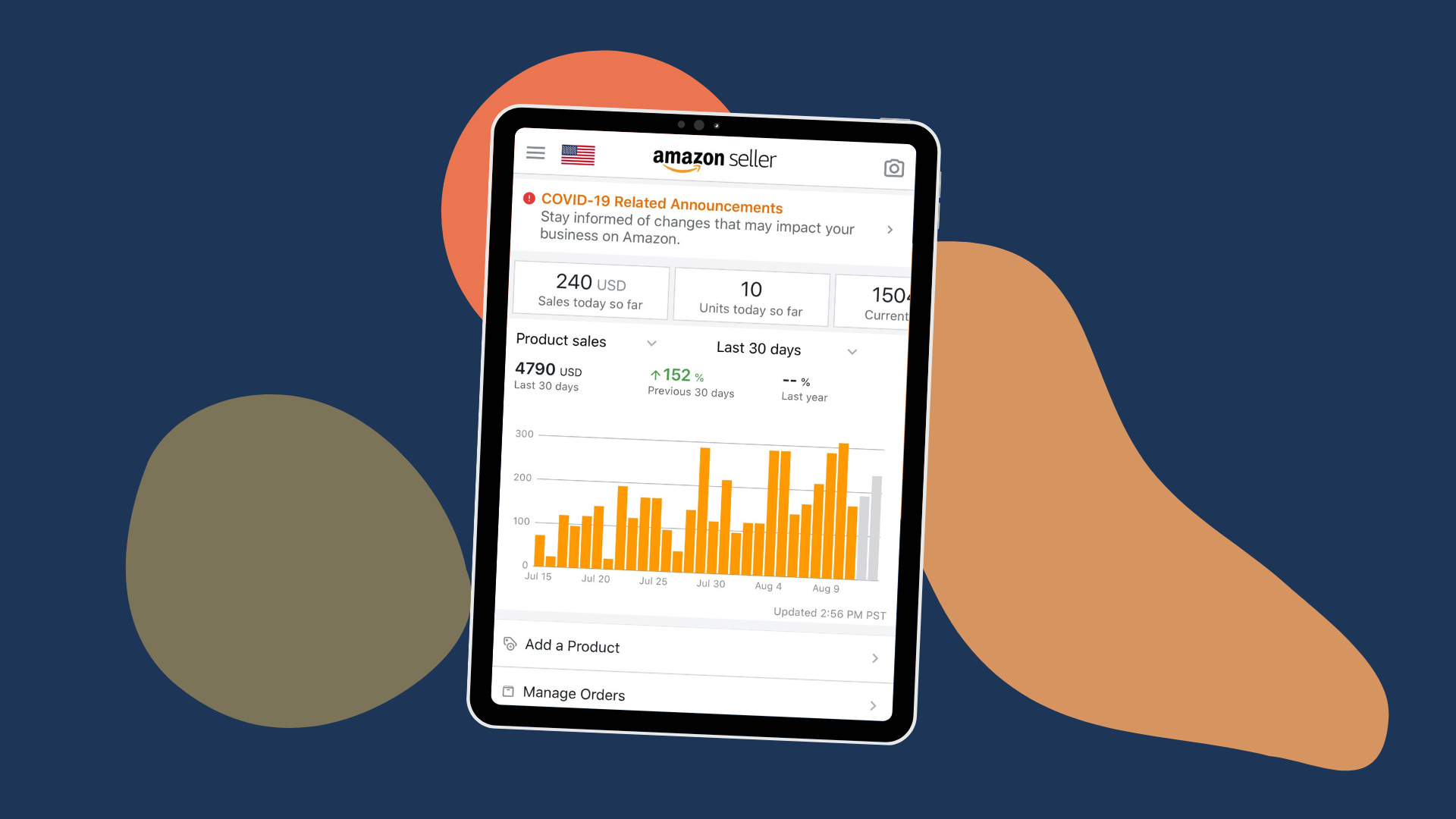 Amazon dashboard